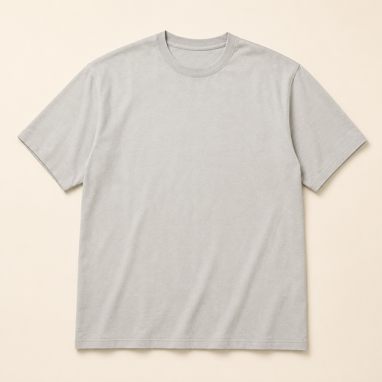 Grey neck t-shirt