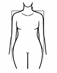Women Rectangle body shape